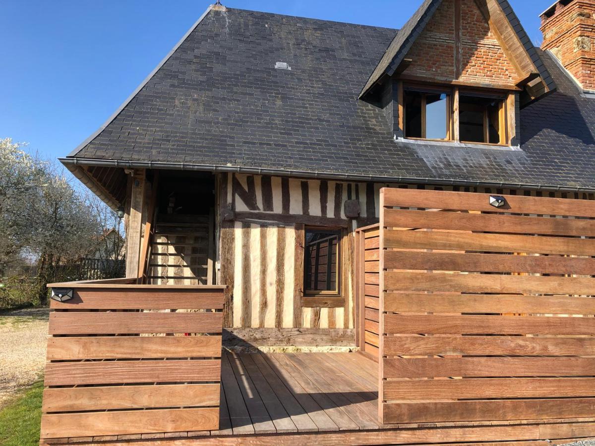 L'Atypique Au Pays De Honfleur Villa Genneville Buitenkant foto
